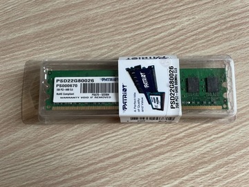 RAM Patriot DDR2 2GB 800Mhz
