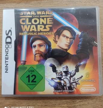 Star Wars The clone wars Republic Heros NintendoDS