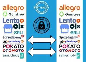 Transfer ogłoszeń aukcji allegro gumtree 200