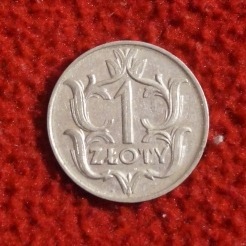 moneta 1 złoty 1929