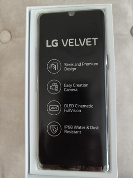 LG Velvet Dual screen