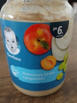 Deserek Gerber Owocowy krem z jogurtem 190g