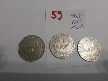 Moneta 50 escudo - Portugalia - 50 Escudos 1987-89
