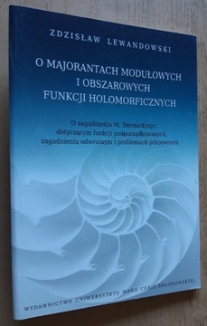 O majorantach modułowych i obszarowych 