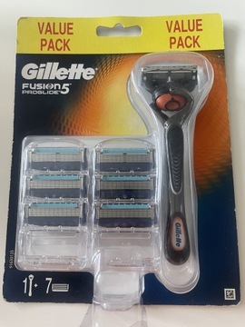 Zestaw do golenia Gillette Proglide Maszynka +7szt