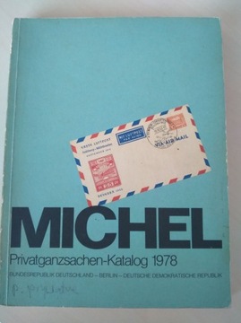 Michel - katalog Privatganzsachen Deutschland 1978