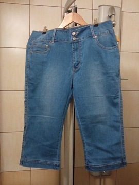 Spodnie spodenki nowe damskie jeansowe niebiesk XL