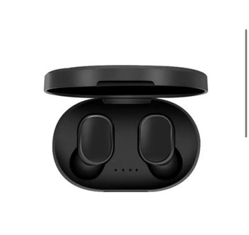 Słuchawki bezprzewodowe czarne 5.0 nowe 