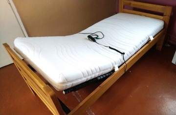 Łóżko Rehabilitacyjne Elektryczne 90x200 + Materac