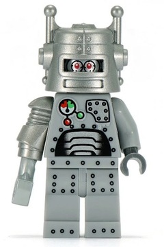 LEGO minifigurka robot seria 1