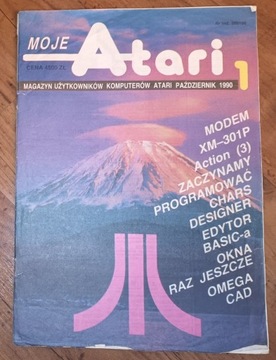 Moje Atari pazdziernik 1990