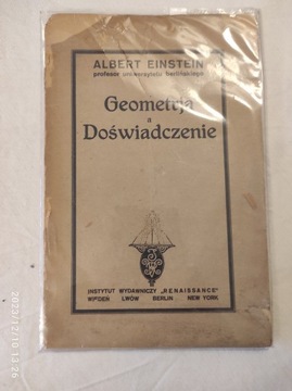 Geometrja a Doswiadczenie Albert Einstein