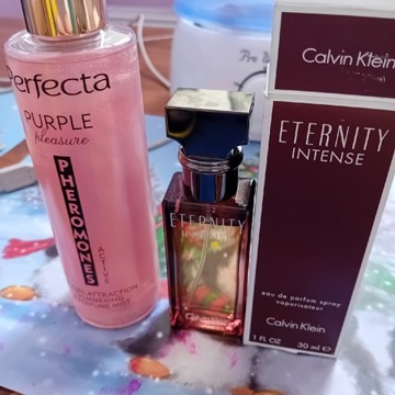 Perfumy Calvin Klein i mgiełka Perfecta PURPLE