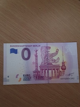 0 EURO BUNDESHAUPSTADT BERLIN