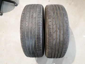 2szt opony letnie 215/55R18 Continental bież 7.5mm