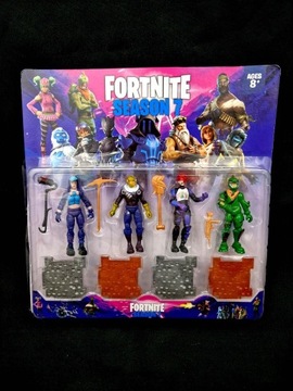 Figurki Fortnite 4szt z Akcesoriami Battle Royale