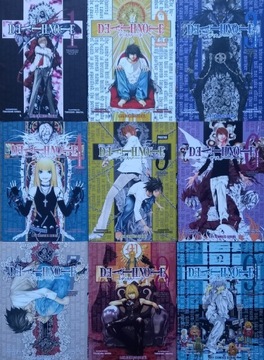 Death Note 1 2 3 4 5 6 7 8 9 manga Obata Ohba