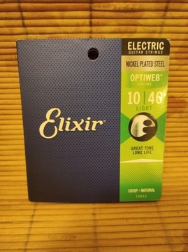 Struny Elixir Optiweb Light 10-46