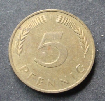 RFN - 5 Pfennig 1980 J