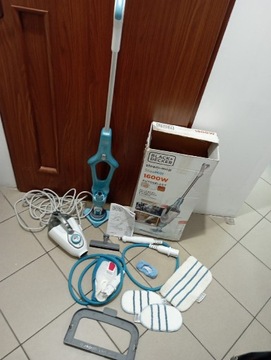 Mop parowy Black Decker 1600w uszkodzony U6