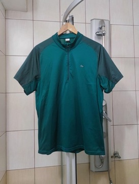 bluzka koszulka kolarska Quechua zielona XL