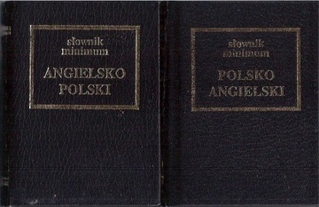 SŁOWNIK MINIMUM ANGIELSKO-POLSKI POLSKO-ANG.
