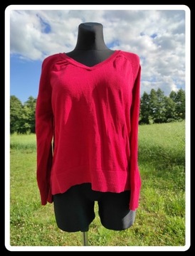 Czerwony sweter damski LCW Casual 40 L