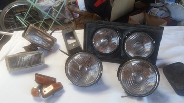 Lampy fiat 125p. Przód i tył