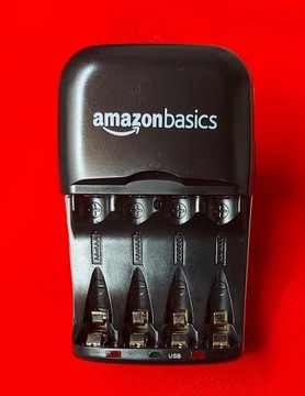 Ładowarka Amazon Basic akumulatorków AA i AAA