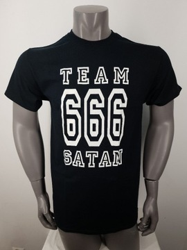 T-Shirt Team 666 Satan, Metal, Horror