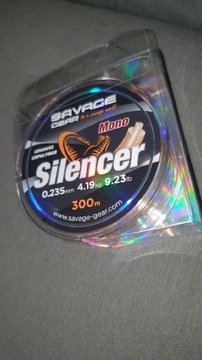 Żyłka Savage Gear Silencer, 0.235mm, 300m