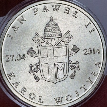 Medal Jan Paweł II 27.04.2014
