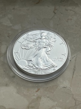 Moneta srebrna Amerykański Orzeł LIBERTY 2012