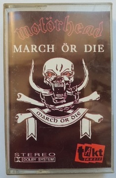 Motorhead March Or Die - Kaseta