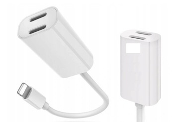 ADAPTER PRZEJŚCIÓWKA IPHONE 2x Lightning