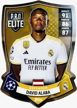 DAVID ALABA PRO ELITE # 07 - MATCH ATTAX 2023/24