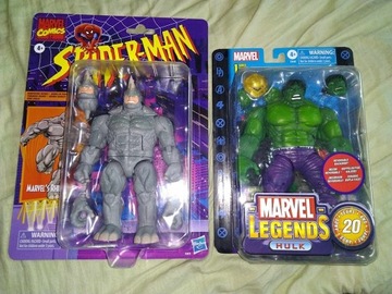 Marvel Legends Rhino + Hulk NOWE