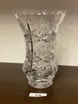 Kryształ wazon PRL VINTAGE RETRO