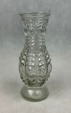 Kryształowy wazon vintage PRL
