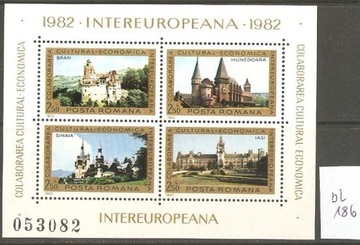 Zamki i Pałace Bl.186 Rumunia