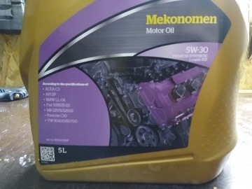 Olej 5w-30 Mekonomen