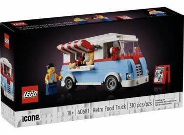 LEGO ICONS # 40681 - Food truck retro NOWE! GWP!