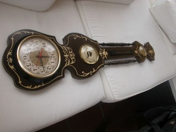 olbrzymi zegar z termometrem 93cm 