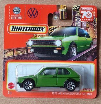 Matchbox 1976 Volkswagen Golf GTI Mk1