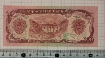 Banknot UNC Afganistan 100