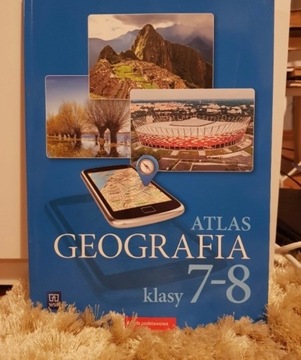 Atlas geografii WSiP do klas 7-8 szkoły podstawowe