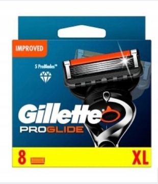 Wkłady do maszynek Gillette ProGlide 8 szt.