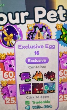 Exclusive egg 16