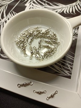 Łącznik biżuteria handmade srebrne ozdoby końcówki