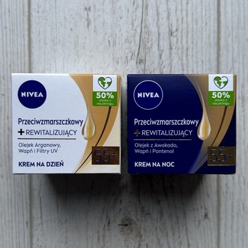 Przeciwzmarszczkowy krem rewitalizujący NIVEA 55+